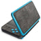 Dark Iron Grey Concrete Nintendo 2DS XL (2017) Skin